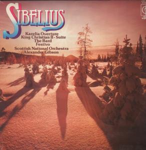 Alexander Gibson / Scottish National Orchestra - Sibelius - Karelia Overture / King Christian Ii Suite - Lp