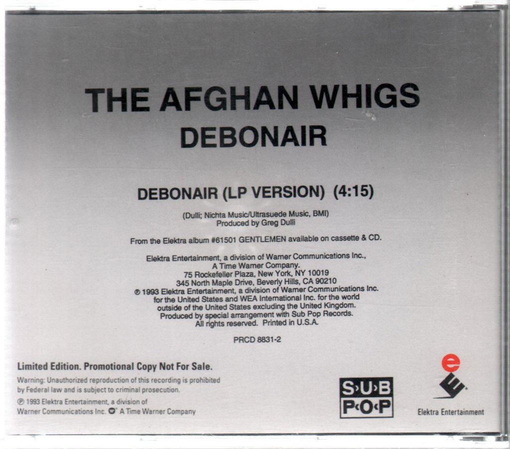 Afghan Whigs - Debonair - Cd