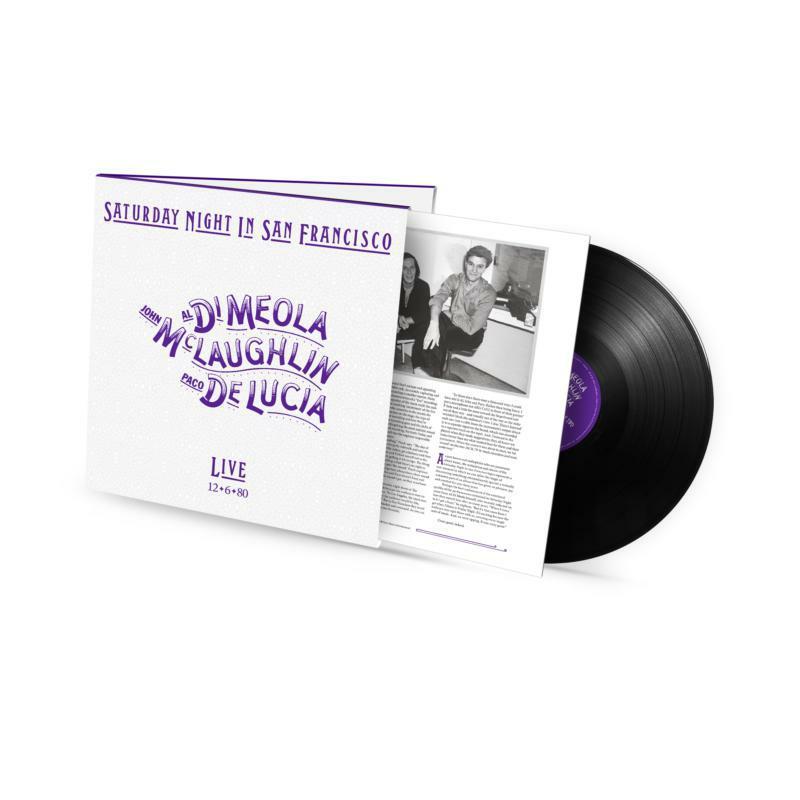 Al Di Meola John Mclaughlin Paco De Lucia - Saturday Night In San Francisco - Lp