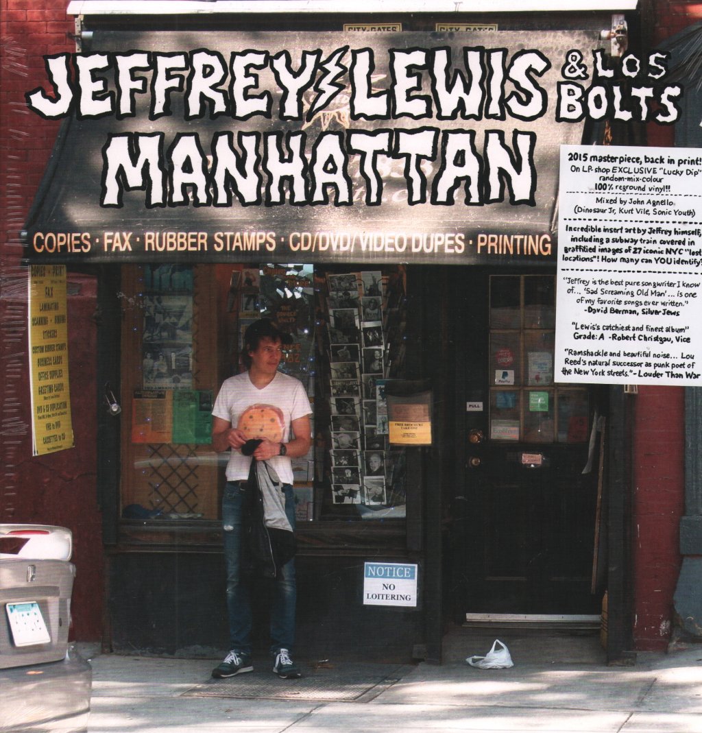 Jeffrey Lewis & Los Bolts - Manhattan - Lp