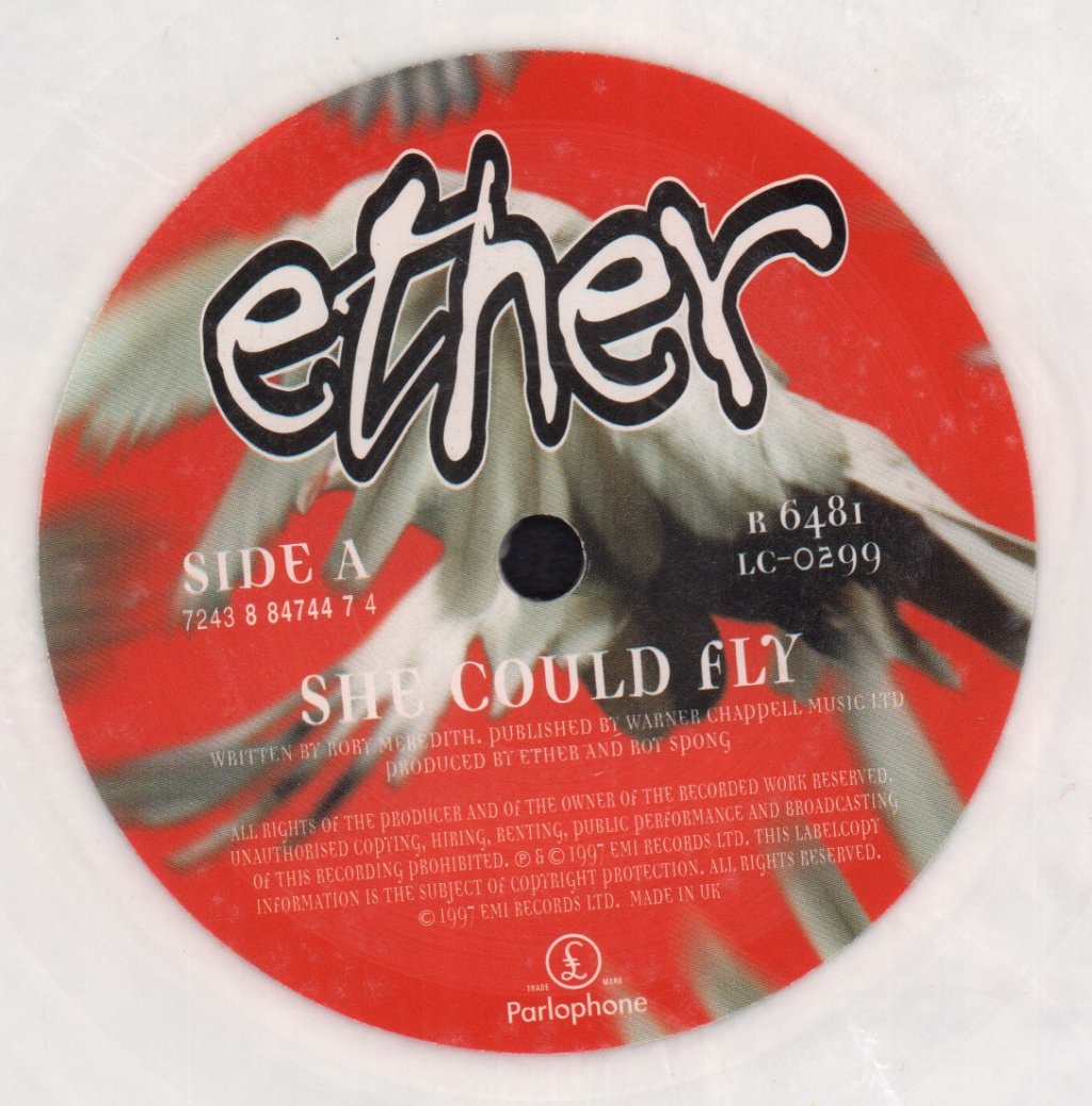 Ether (Indie) - She Could Fly - 7 Inch