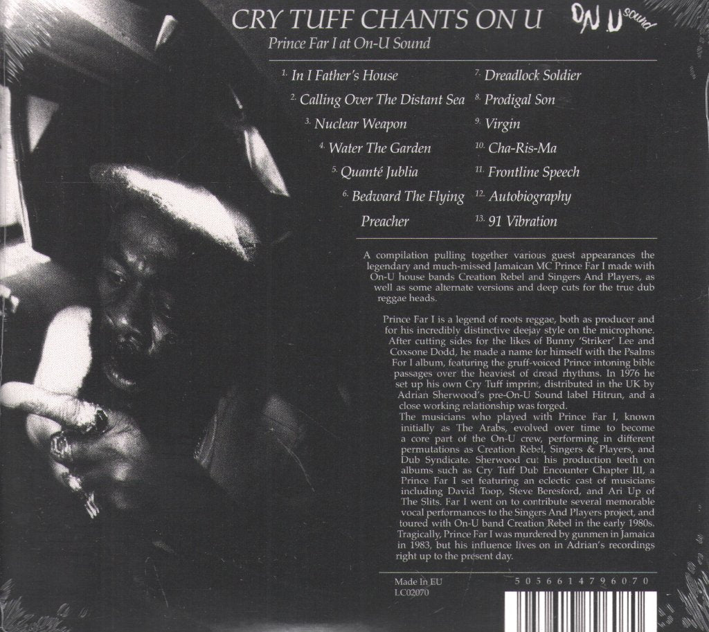 Prince Far I - Cry Tuff Chants On U - Cd