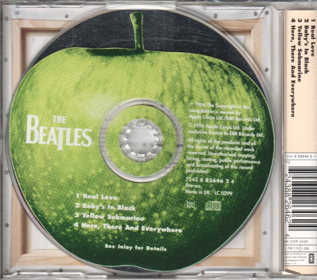 Beatles - Real Love - Cd