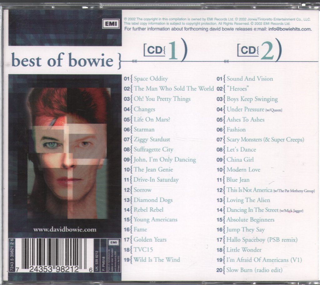 David Bowie - Best Of Bowie - Double Cd