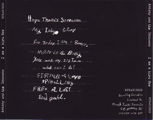 Antony And The Johnsons - I Am A Bird Now - Cd