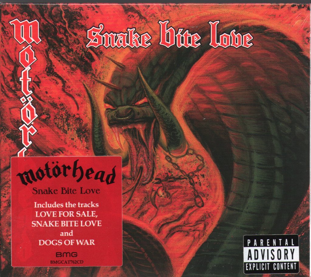 Motorhead - Snake Bite Love - Cd