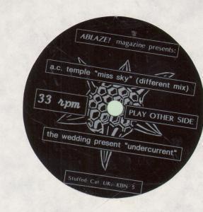 A.c. Temple / Wedding Present - Miss Sky/Undercurrent - 7 Inch