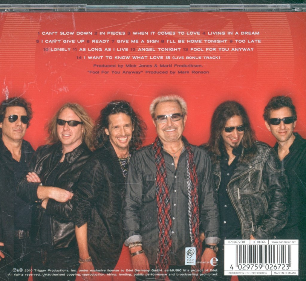 Foreigner - Can't Slow Down - Cd