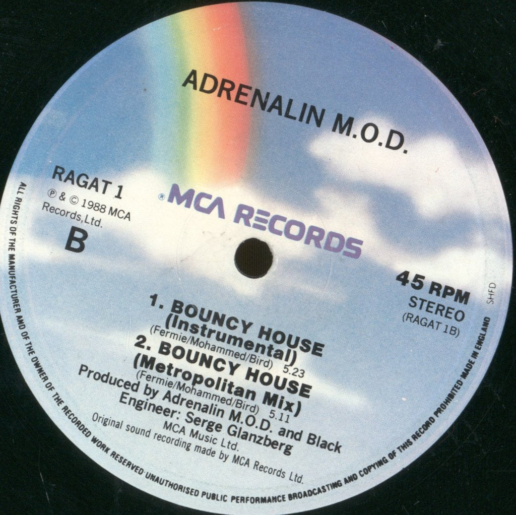 Adrenalin M.O.D. - Bouncy House (The Underground Mix) - 12 Inch