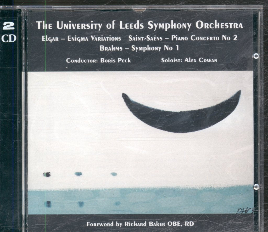 University Of Leeds Symphony Orchestra, Bob Peck - Elgar / Saunt-Saens / Brahms - Double Cd