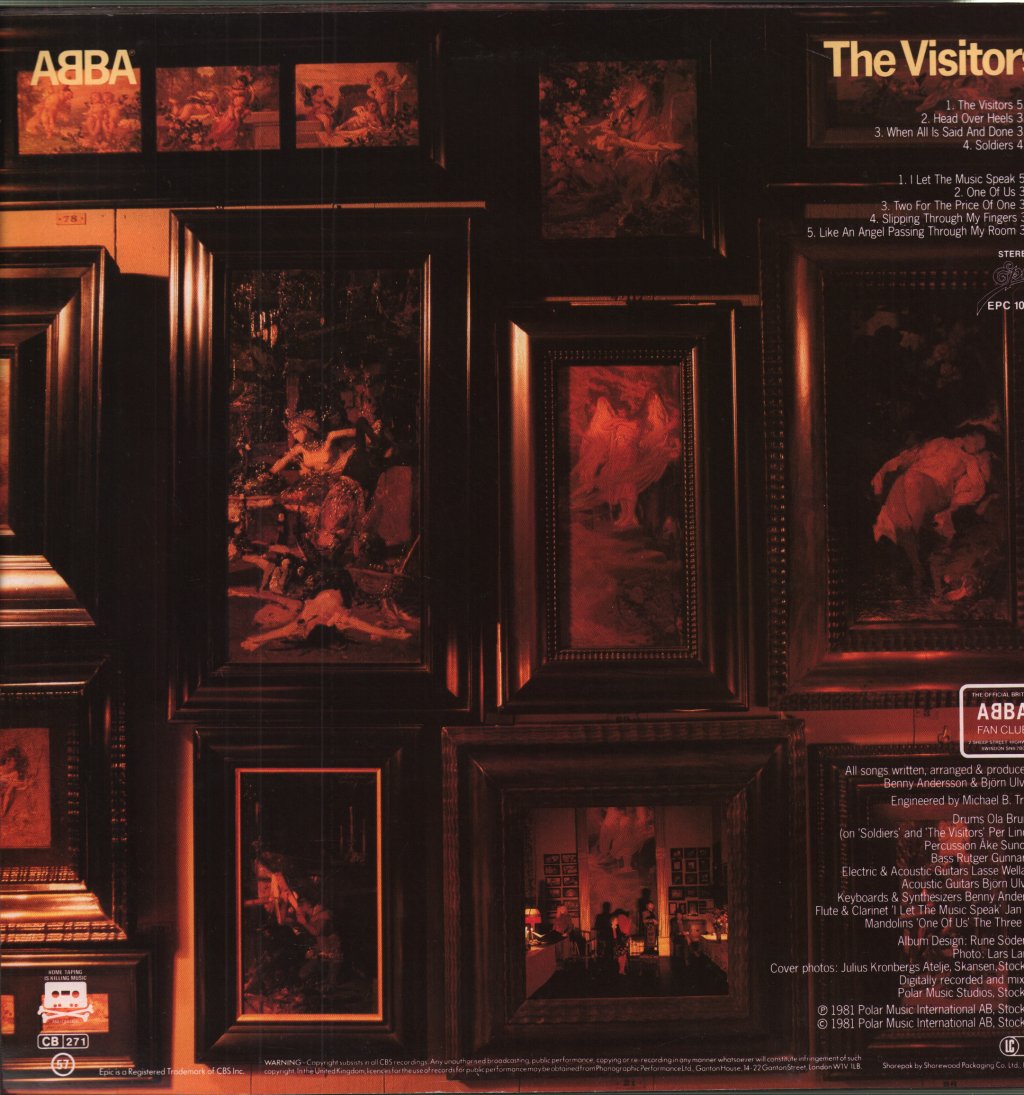 ABBA - Visitors - Lp