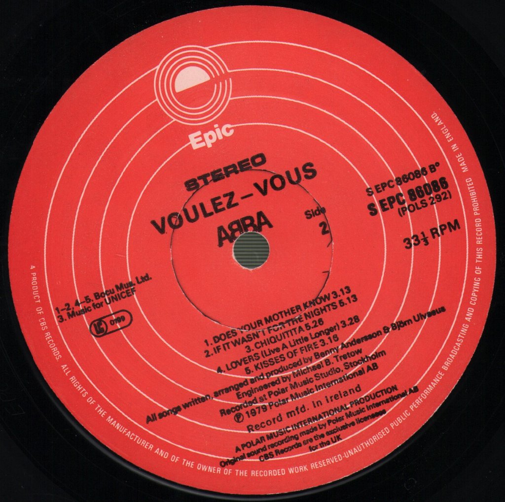 ABBA - Voulez Vous - Lp