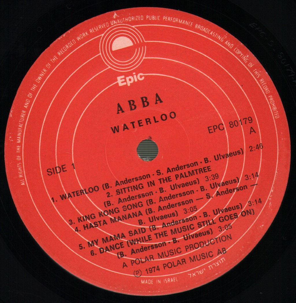 ABBA - Waterloo - Lp