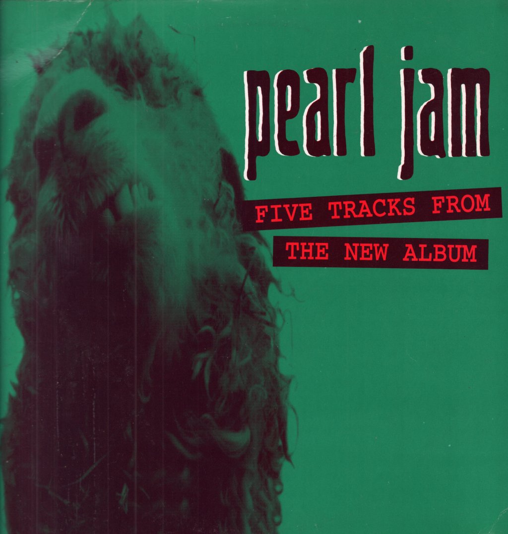 Pearl Jam - Five Tracks From The New Album - 12 Inch