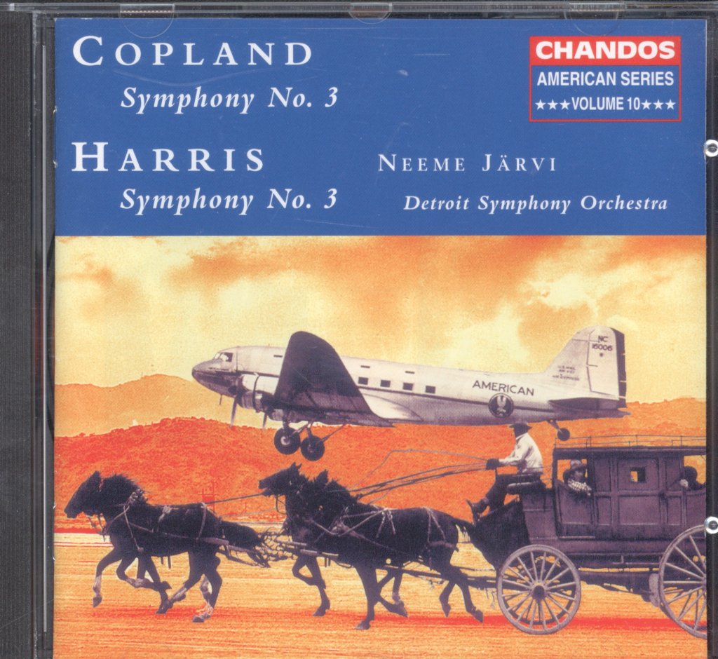 Aaron Copland, Roy Harris, Neeme Järvi, Detroit Symphony Orchestra - Harris Symphony No. 3/Copland Symphony No. 3 - Cd