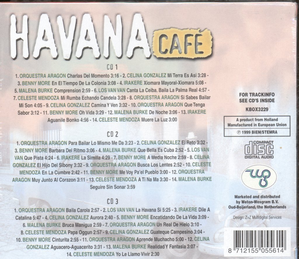 Various Artists - Havana Cafe - Triple Cd