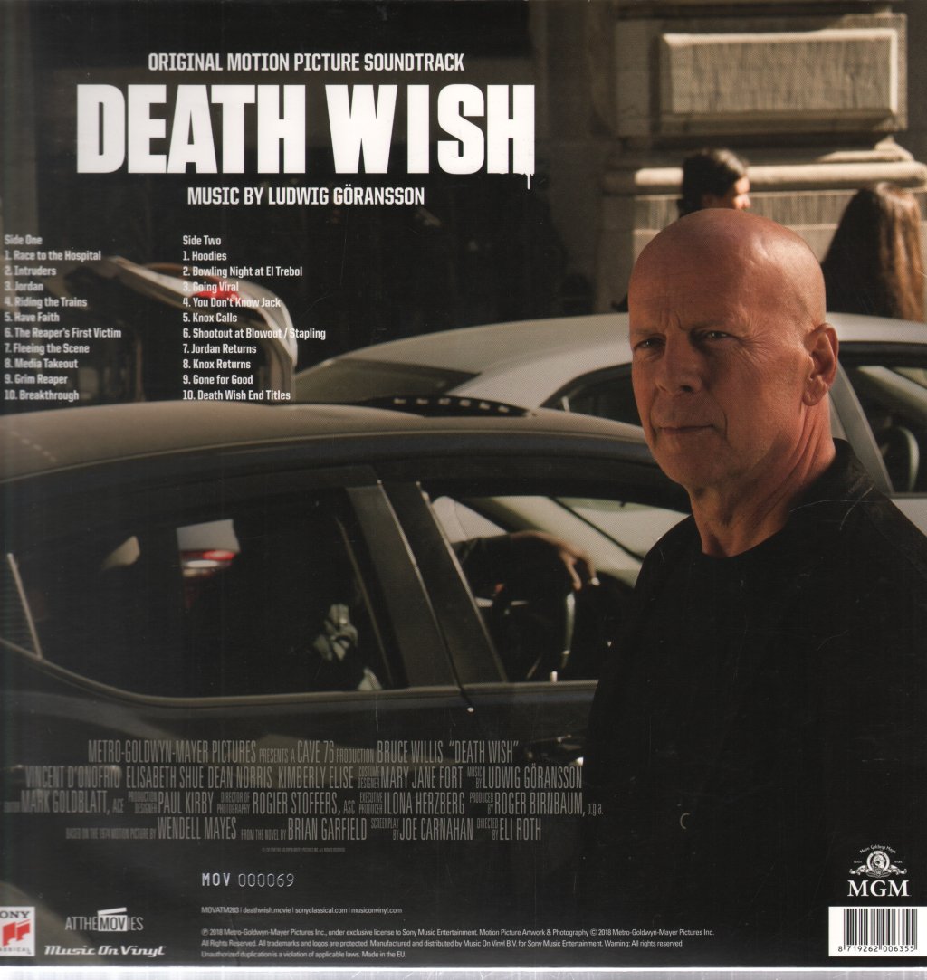 Ludwig Göransson - Death Wish (Original Motion Picture Soundtrack) - Lp