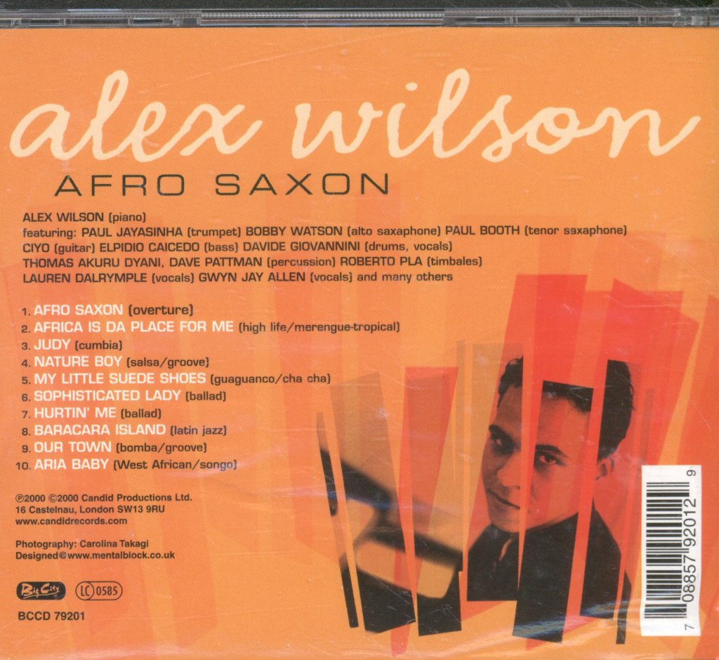 Alex Wilson - Afro-Saxon - Cd