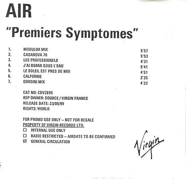 AIR - Premiers Symptomes - Cdr