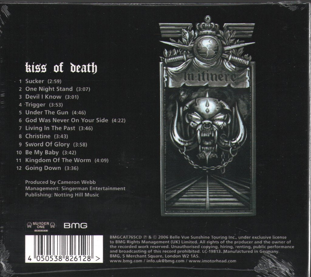 Motorhead - Kiss of Death - Cd