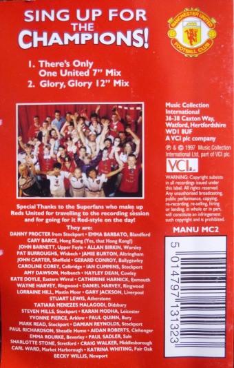 Reds United - Sing Up For The Champions - Cassette