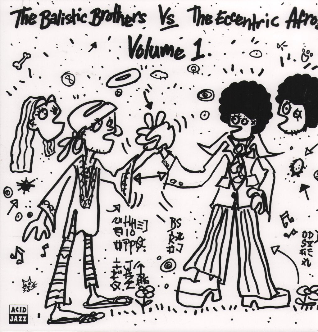 Ballistic Brothers and the Eccentirc Afros - Ballistic Brothers Vs. The Eccentric Afro's Volume 1 - Lp