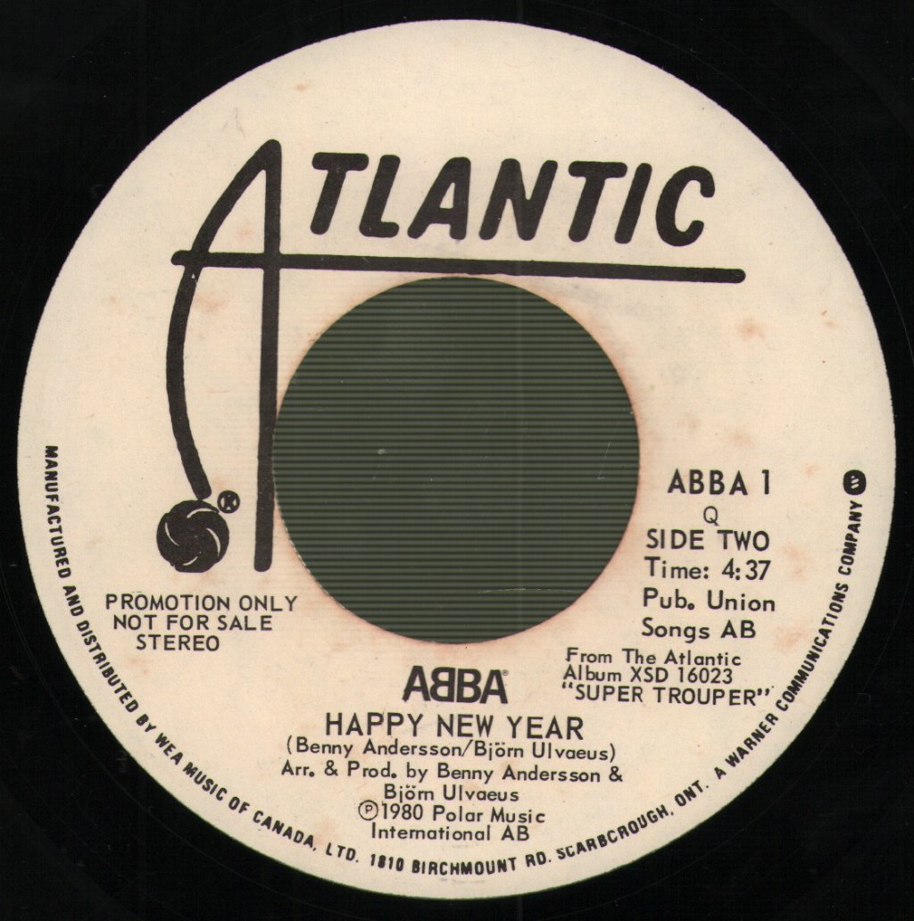 ABBA - Happy New Year - 7 Inch