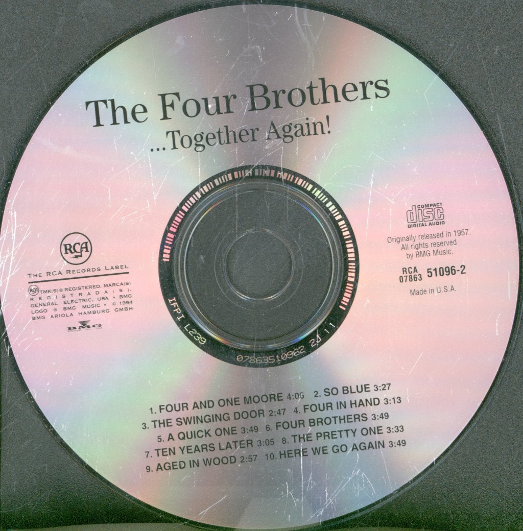 Zoot Sims, Al Cohn, Herb Steward, Serge Chaloff - Four Brothers .... Together Again ! - Cd