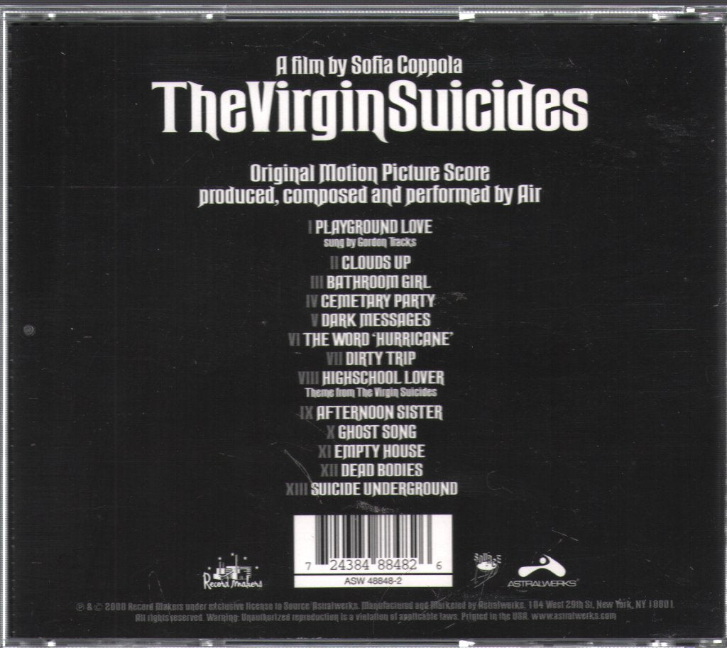 AIR - Virgin Suicides - Cd