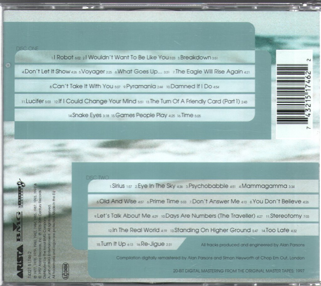 Alan Parsons Project - Definitive Collection - Double Cd