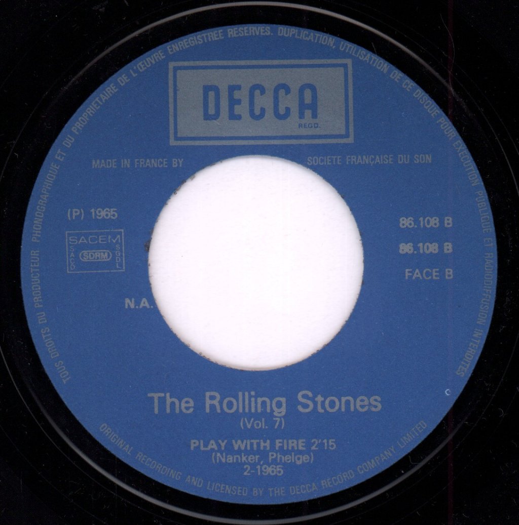 Rolling Stones - Last Time - 7 Inch