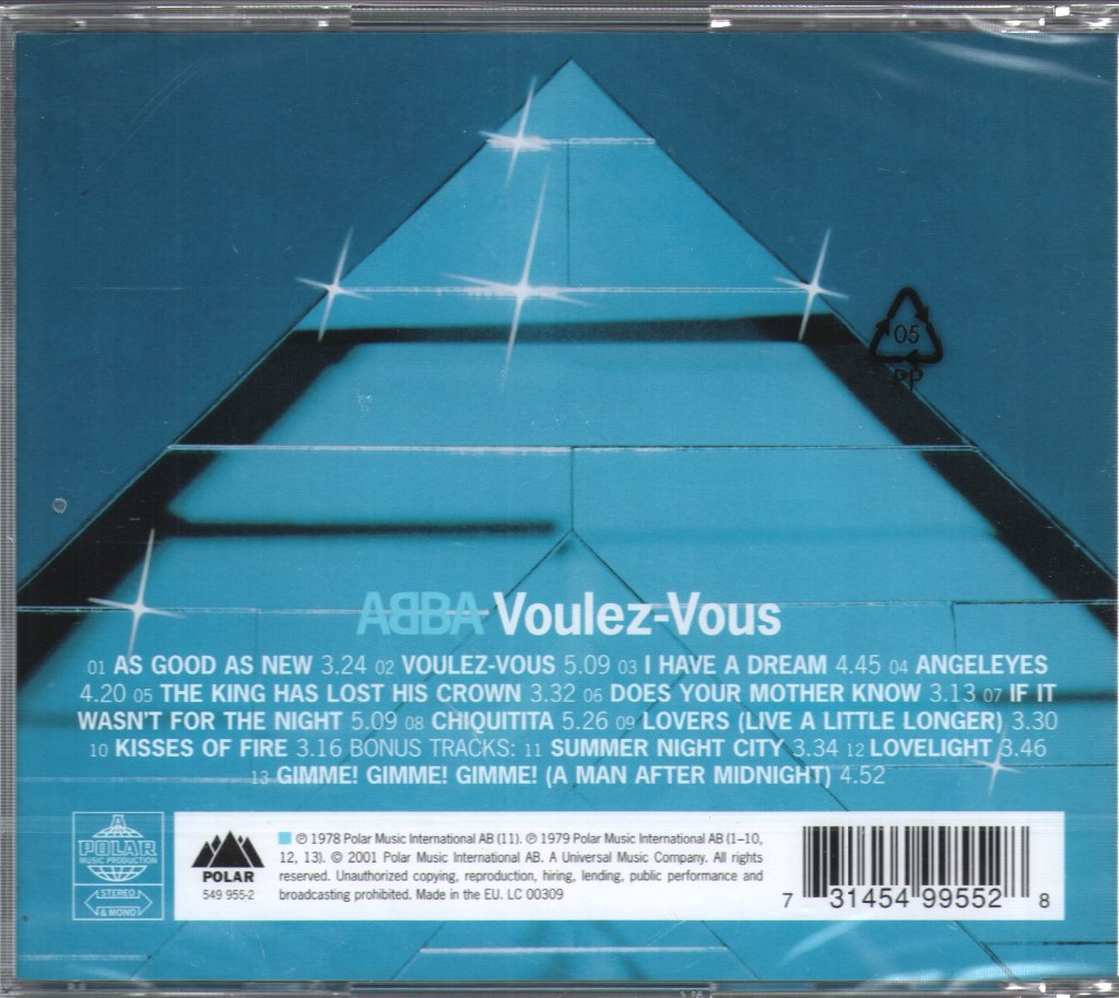 ABBA - Voulez-Vous - Cd