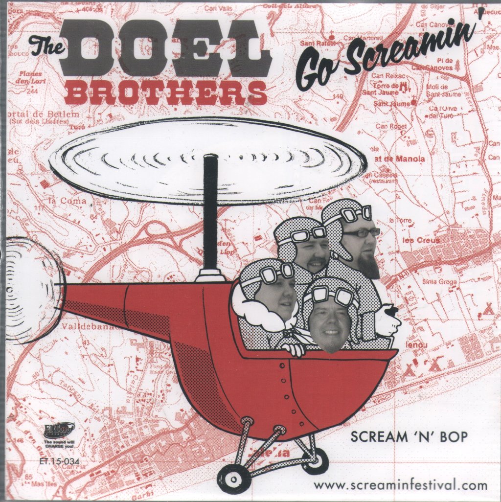 Doel Brothers - Scream 'N' Bop - 7 Inch