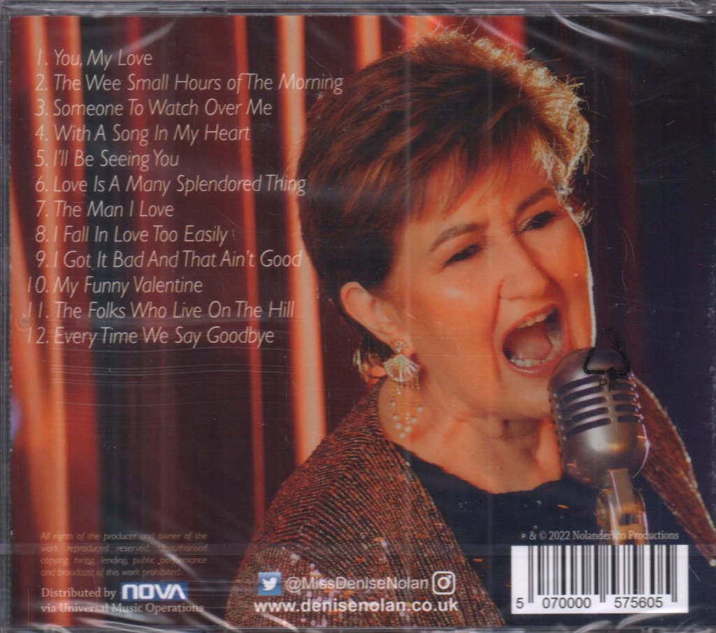 Denise Nolan - for you my love - Cd