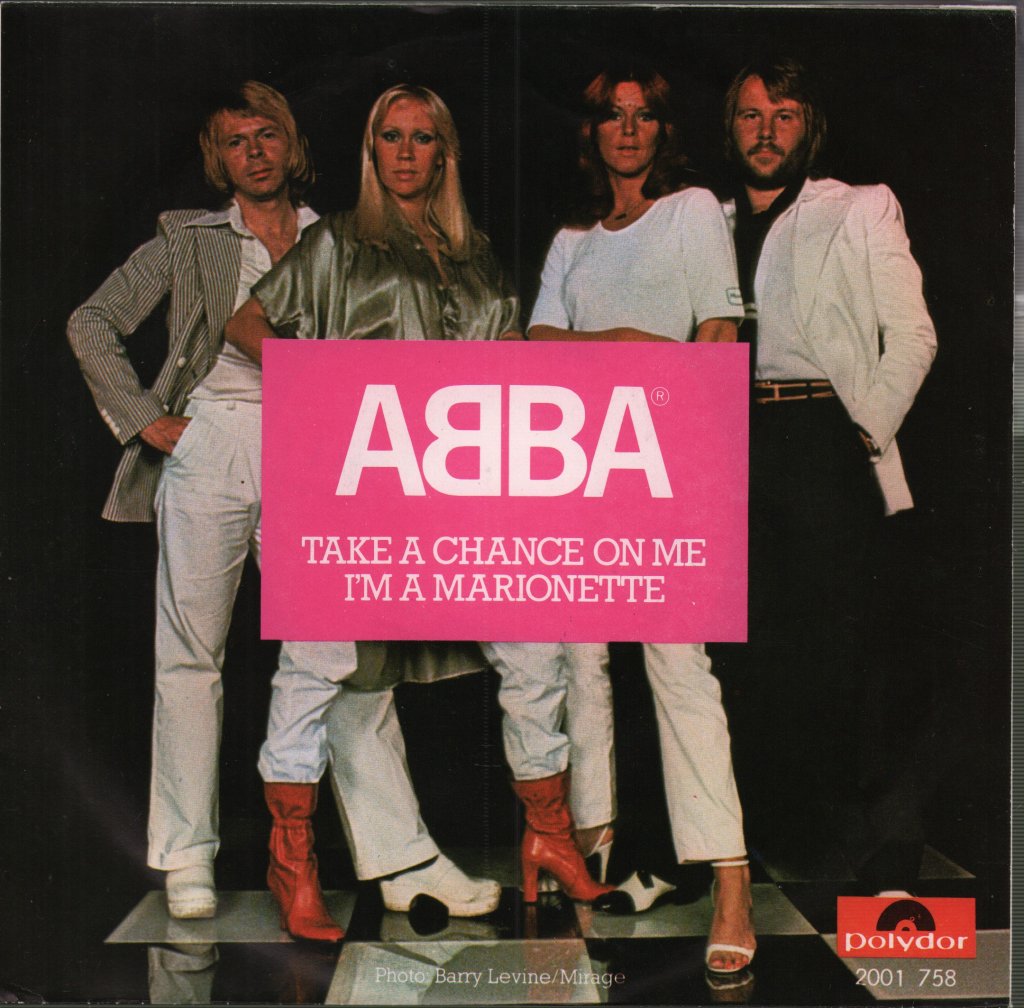 ABBA - Take A Chance On Me / I'm A Marionette - 7 Inch