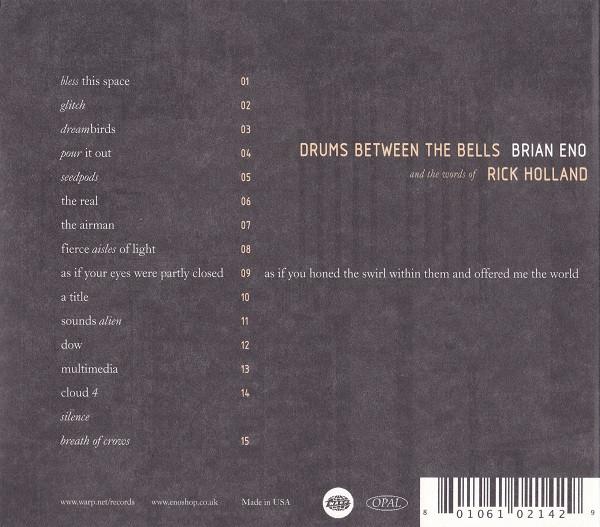 Brian Eno and the words of rick holland - Drums Between The Bells - Cd