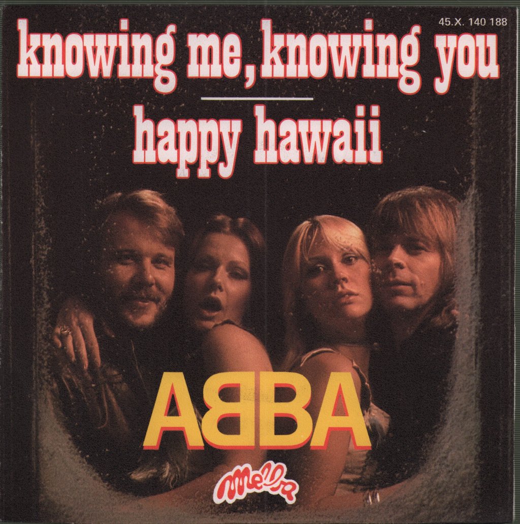 ABBA - Knowing Me, Knowing You / Happy Hawaii - 7 Inch