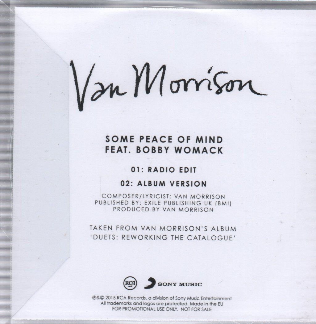 Van Morrison - Some Peace Of Mind - Cdr