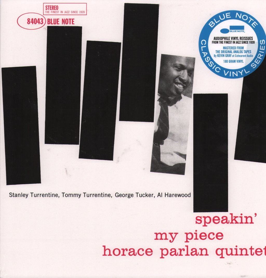 Horace Parlan - Speakin' My Piece - Lp