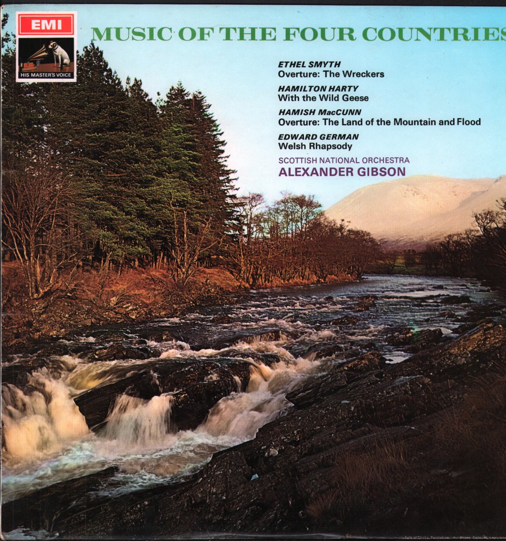 Alexander Gibson / Scottish National Orchestra - Music Of The Four Countries - Lp