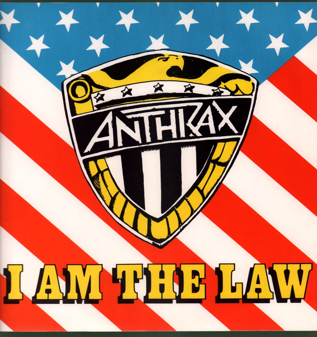 Anthrax - I Am The Law - 12 Inch