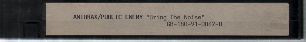 Anthrax Featuring Chuck D From Public Enemy - Bring the Noise - Video