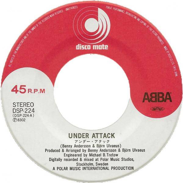 ABBA - Under Attack - 7 Inch