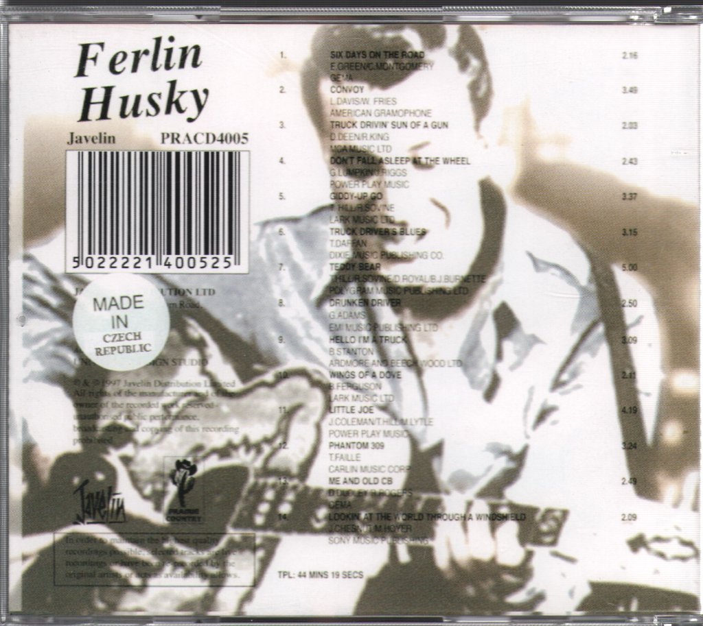 Ferlin Husky - Truck Drivin' Son Of A Gun - Cd