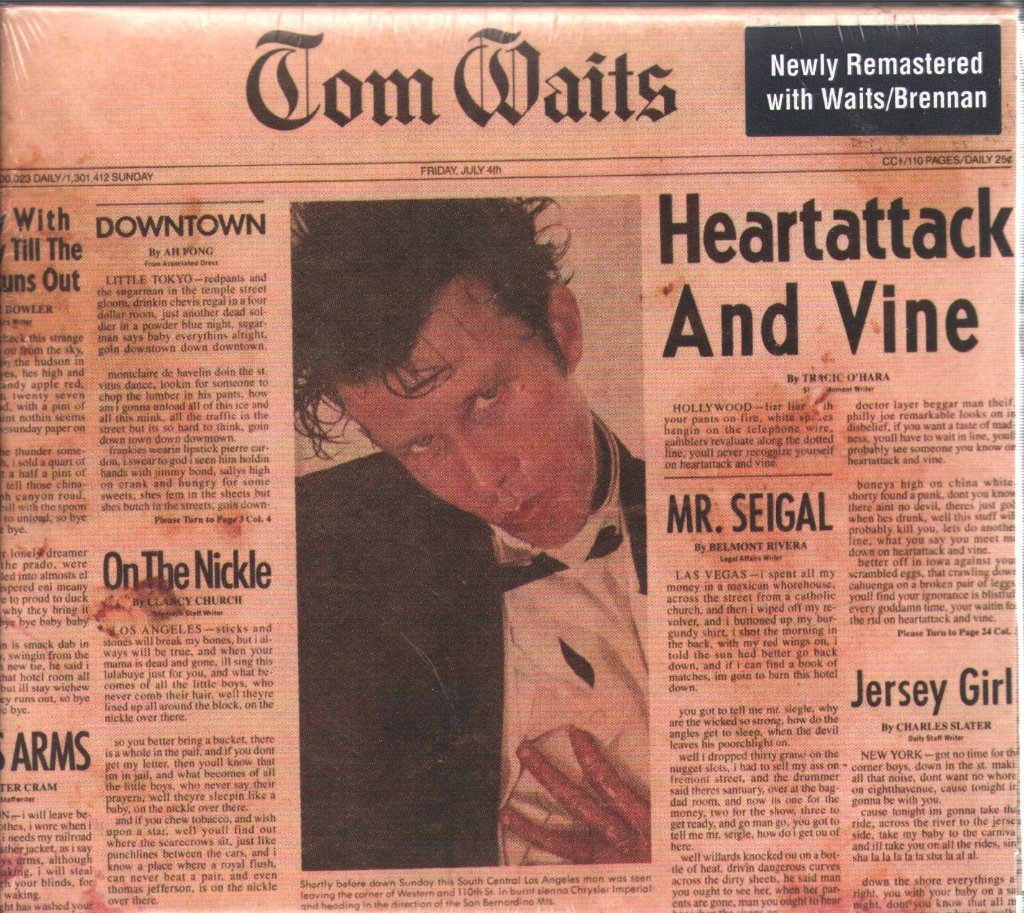 Tom Waits - Heartattack And Vine - Cd