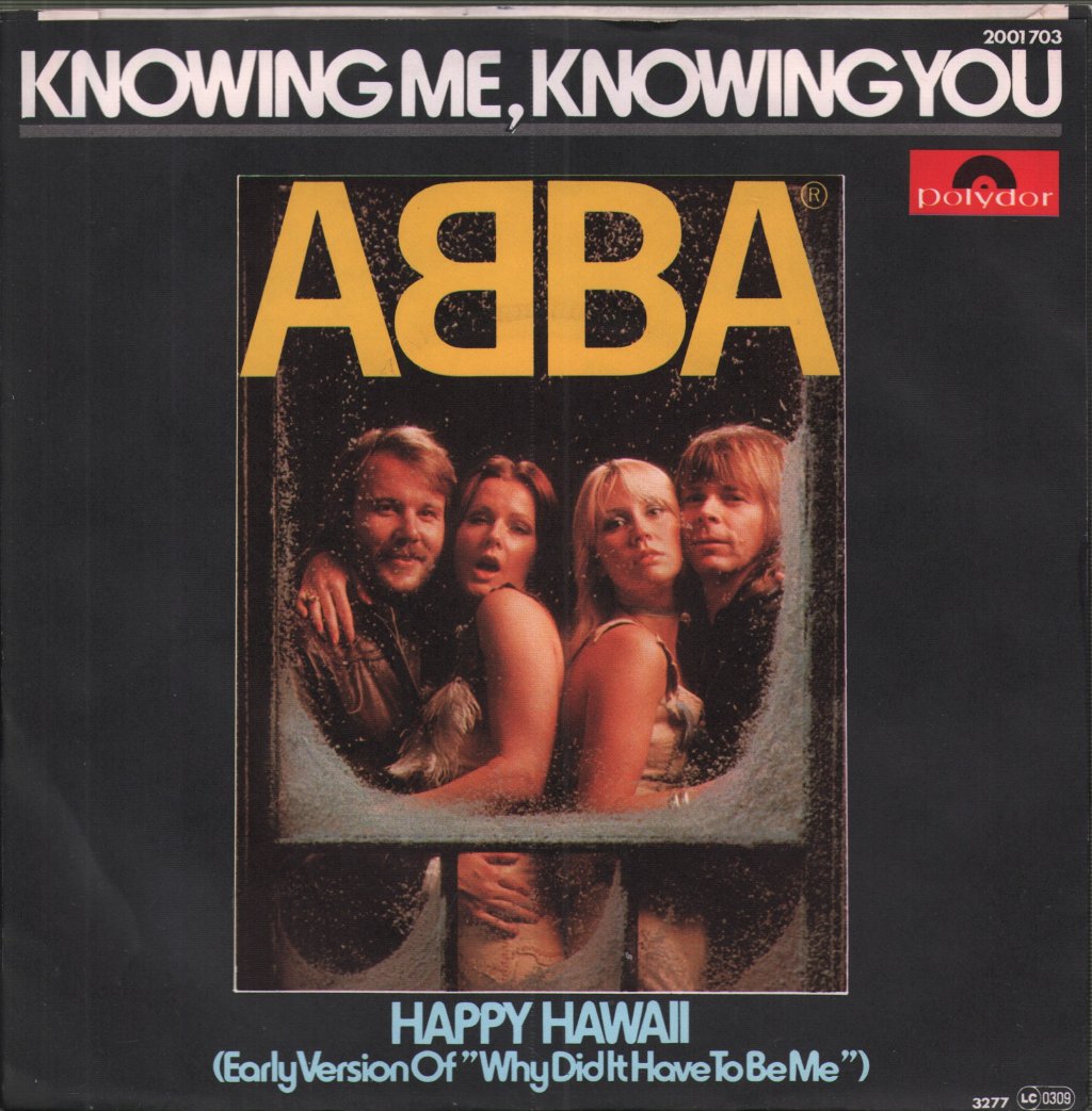 ABBA - Knowing Me, Knowing You - 7 Inch