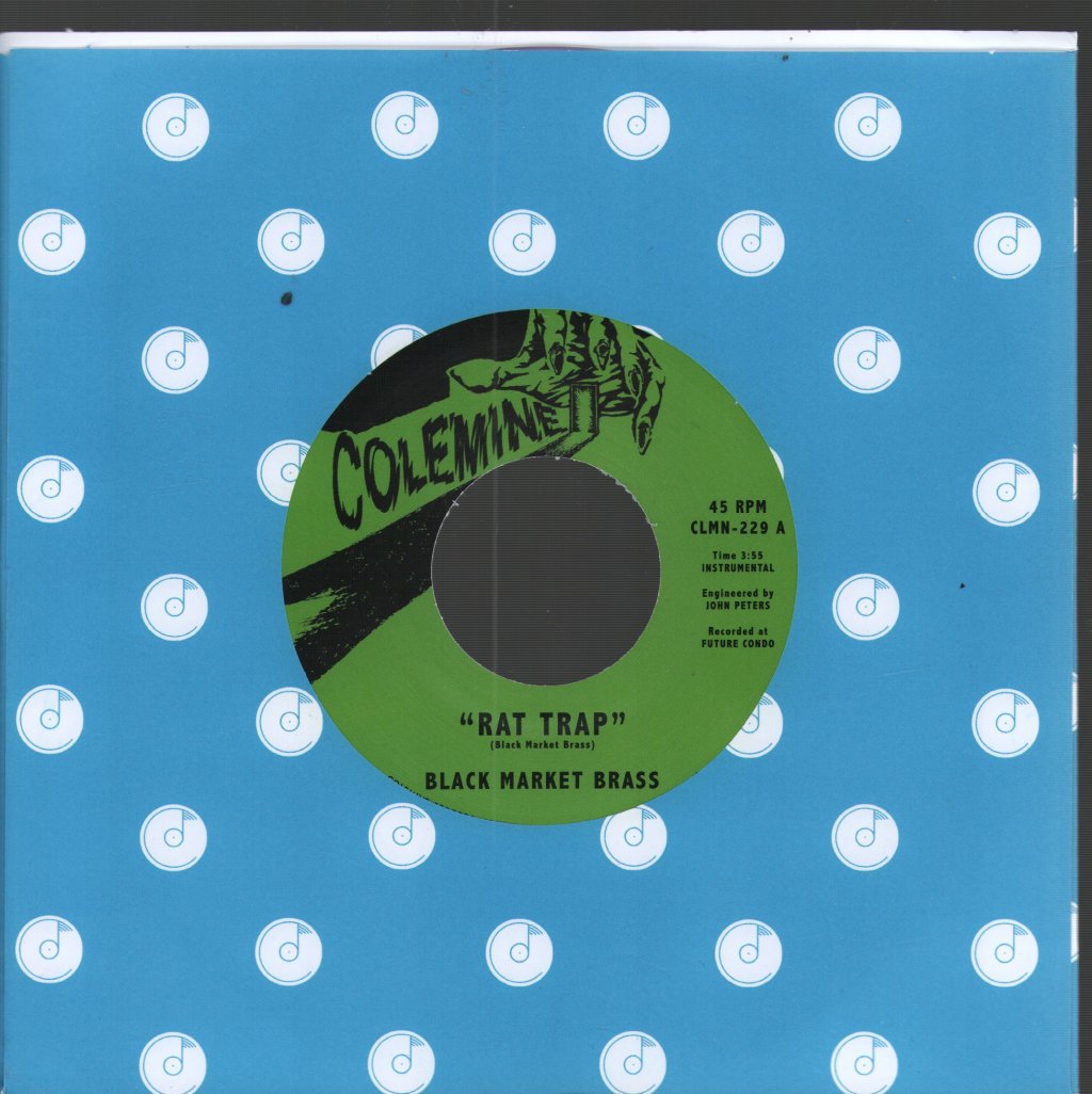 Black Market Brass - Rat Trap / Chop Bop - 7 Inch