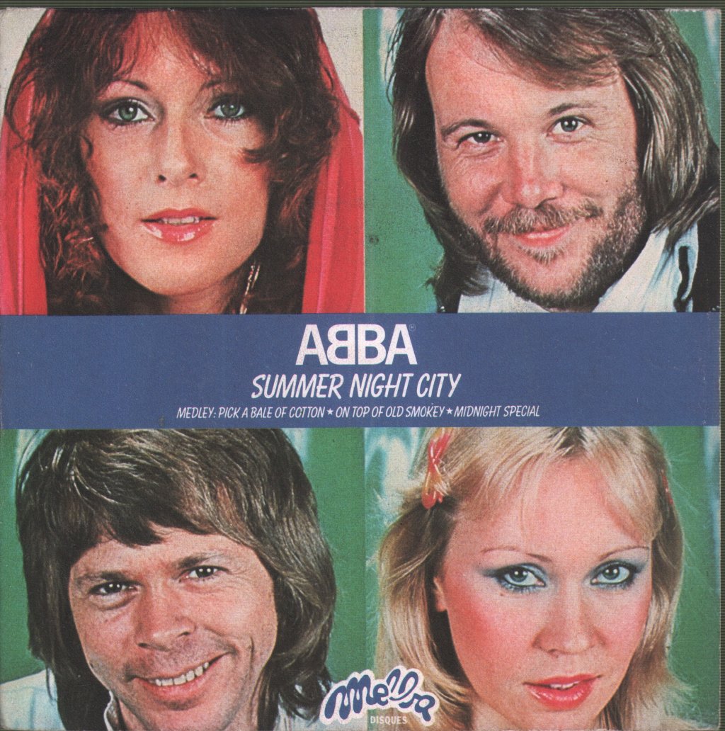 ABBA - Summer Night City - 7 Inch