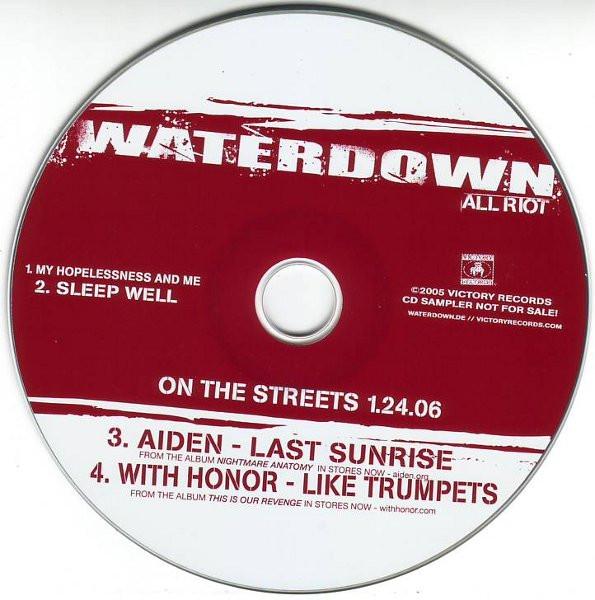 waterdown / aiden / with honor - Free New Music Sampler - Cd