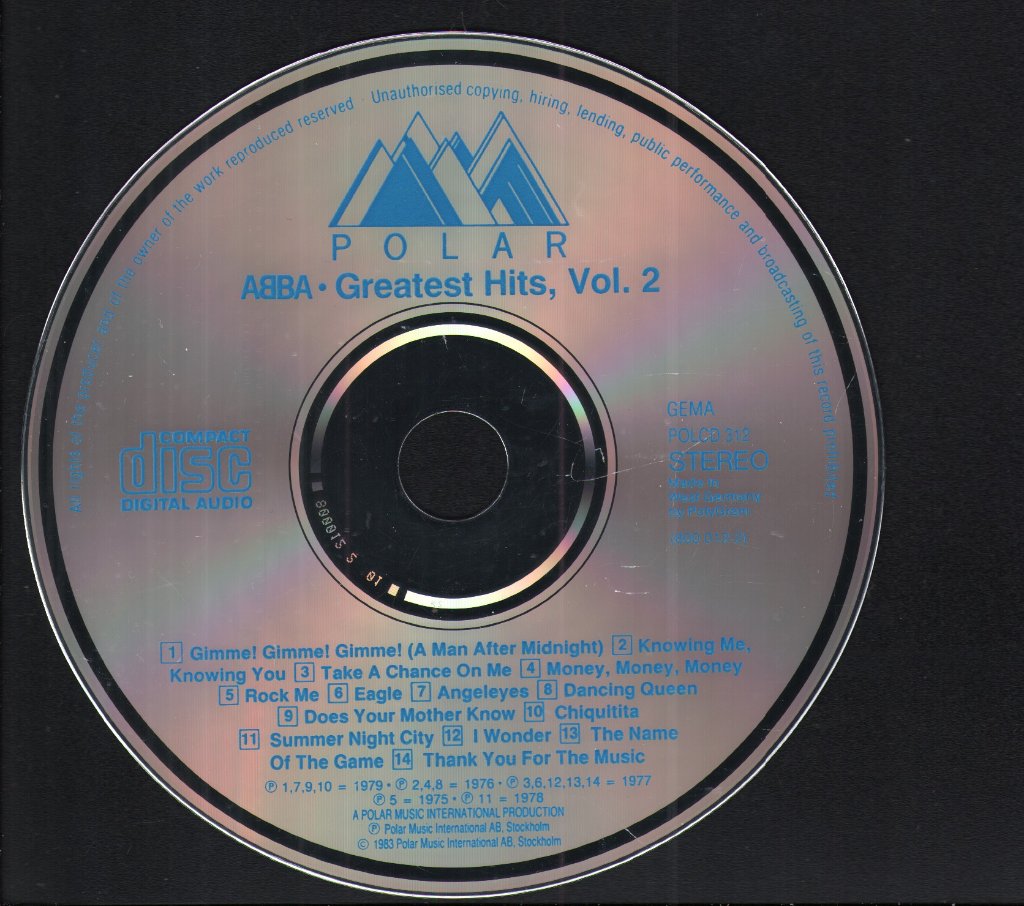 ABBA - Greatest Hits Vol. 2 - Cd